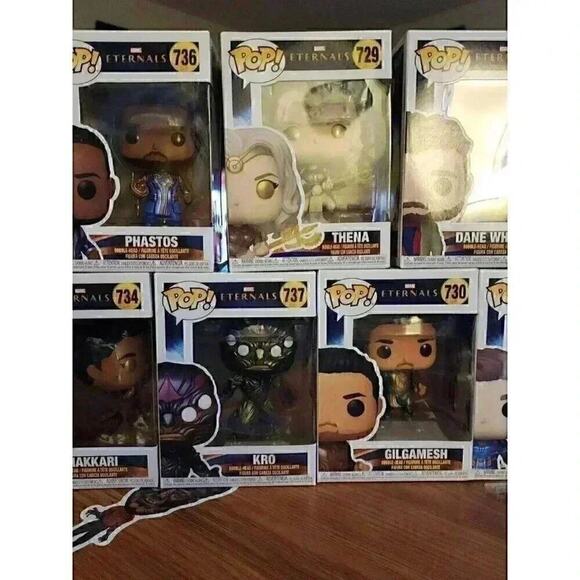 Marvel Eternals 7 Pack Pop! Vinyl Bundle New NWT - Picture 1 of 6